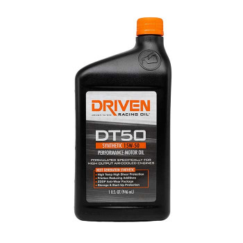 Driven DT50 Full-Synthetic 15w50 Engine Oil (Case of 12 Quarts) 02806