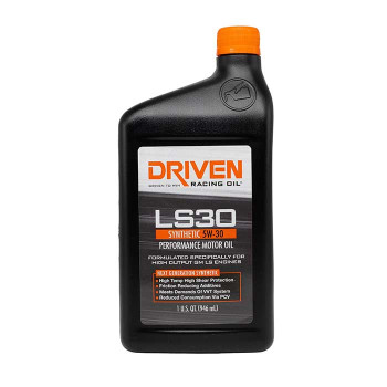 Driven LS30 5W-30 Synthetic Oil (Case of 12 Quarts) 02906