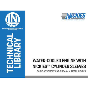 FREE DOWNLOAD: Water-cooled engine with Nickies™ - basic assembly and break-in instructions