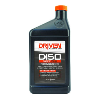 Driven DI50 15W-50 Synthetic Direct Injection Performance Motor Oil (Case of 12 Quarts) 18506