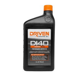 Driven DI40 Synthetic Direct Injection Sports Car Oil (Case of 12 Quarts) 18406