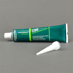 Dow DOWSIL 730 Solvent Resistant Sealant White 90ml Tube