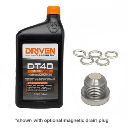  Driven DT40 5w40 Bundle for MY 1997 - 2008 Boxster, Cayman, and 911; 03-06 Cayenne S/Turbo