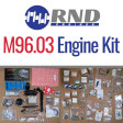 M96.03 3.6L Porsche 911 996 Engine Rebuild Kit (Standard, Premium, or Deluxe)