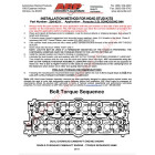 ARP 204-4211 Porsche 944 2.5L SOHC/DOHC Head Stud Kit Instructions