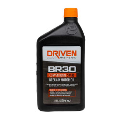 Driven BR30 Break In 5w30 Oil (Case of 12 Quarts) 01806