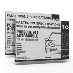 996 & 997 “Torque Book” Bundle – Fastening Specifications for Porsche 911 (Types 996 & 997) Automobile
