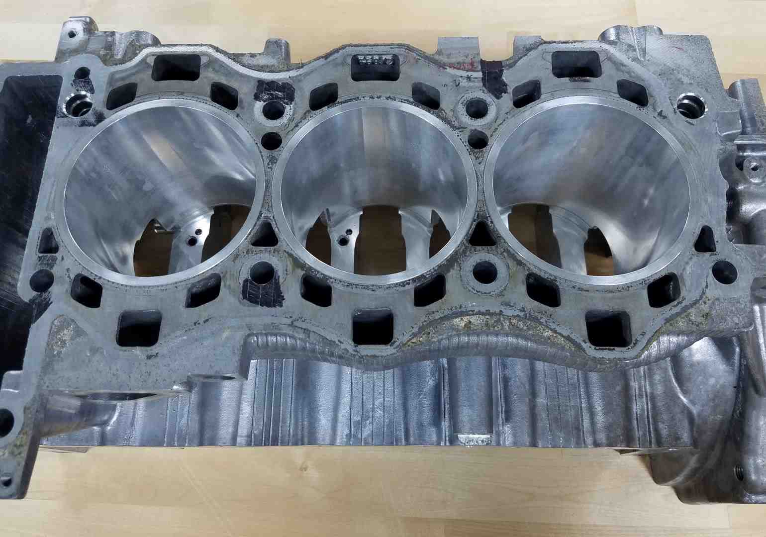 Nickies sleeved Porsche MA1 (9A1) Alusil Engine Block
