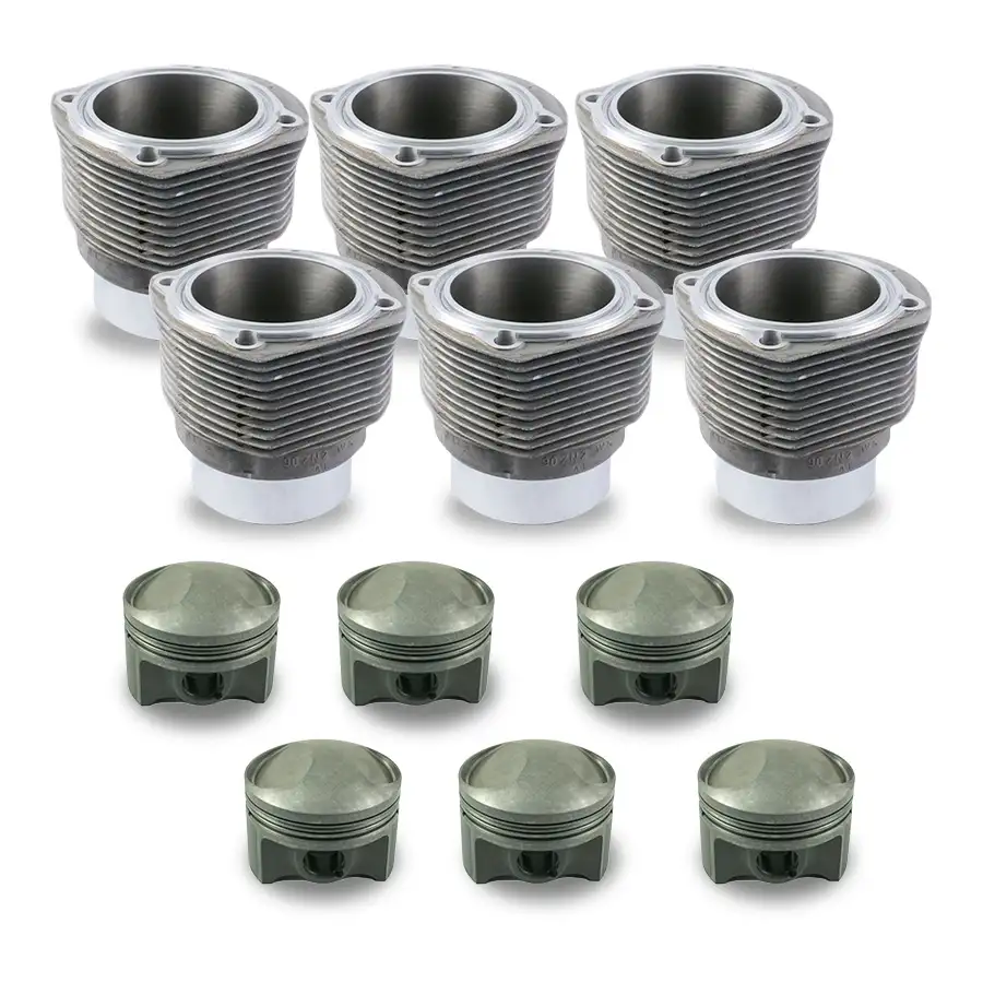Porsche® 911S 2.2/2.4L (1969-1973) 84mm Mahle® Cylinder and Piston Set PS84-001