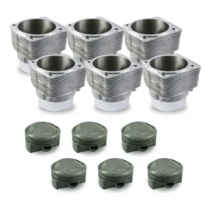 Porsche® 911 3.0L to 3.2L (1978-1983) Motronic 98mm 10:1 Mahle® Cylinder and Piston Set PS98-015