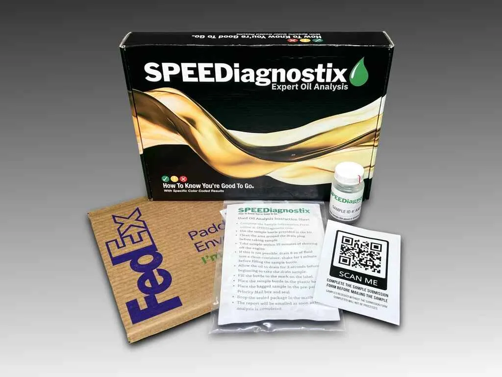 SPEEDiagnostix Used Oil Analysis Kit