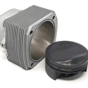 Porsche® 993 Turbo 3.6L to 3.8L (Ø109mm cyl 114.5mm tall) 102mm 8.0:1 Nickies™ Cylinder and Mahle Motorsports® Billet Piston Set