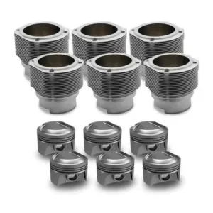 Porsche® 911 2.5SS 89mm 10.3:1 Nickies™ Cylinder and Mahle Motorsports® Billet Piston Set