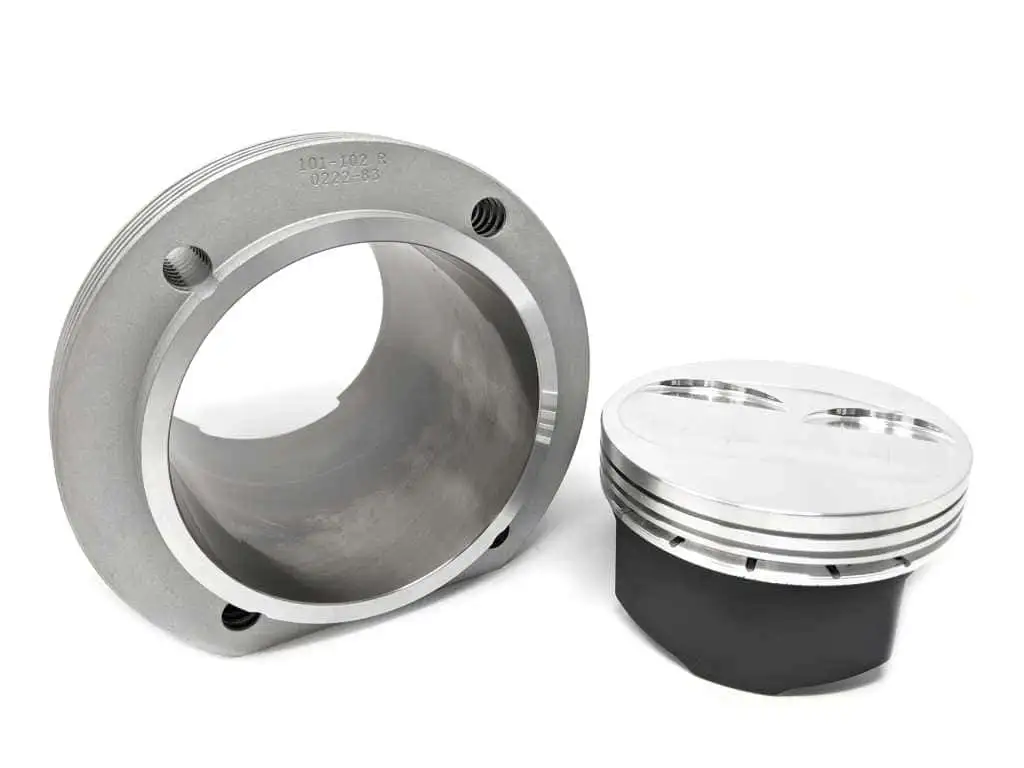 VW Type 4 Porsche 914 912E 102mm Nickies Cylinder and Dished Piston Set for 78mm+ Stroke