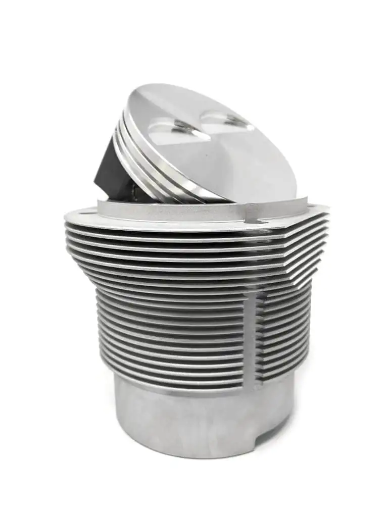 VW Type 4 Porsche 914 912E 102mm Nickies Cylinder and Flat Top Piston Set for 71mm Stroke - Image 2