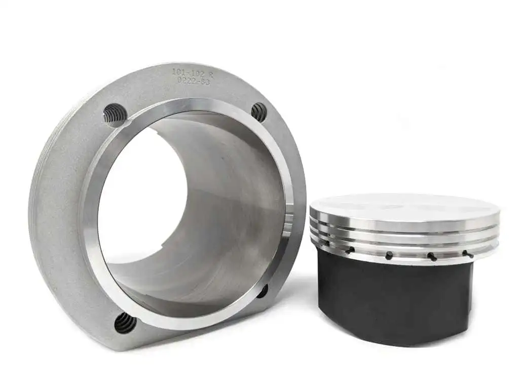 VW Type 4 Porsche 914 912E 102mm Nickies Cylinder and Flat Top Piston Set for 71mm Stroke