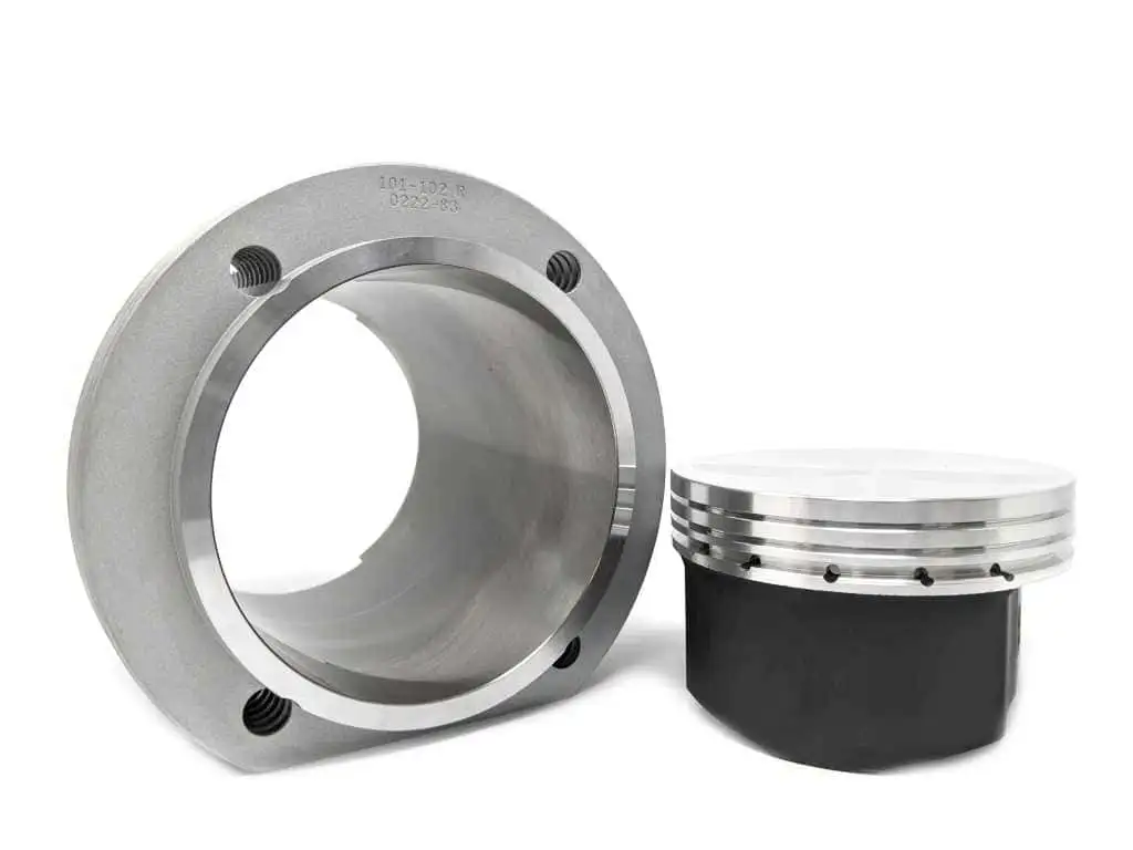 VW Type 4 Porsche 914 912E 96mm Nickies Cylinder and Flat Top Piston Set for 78mm+ Stroke