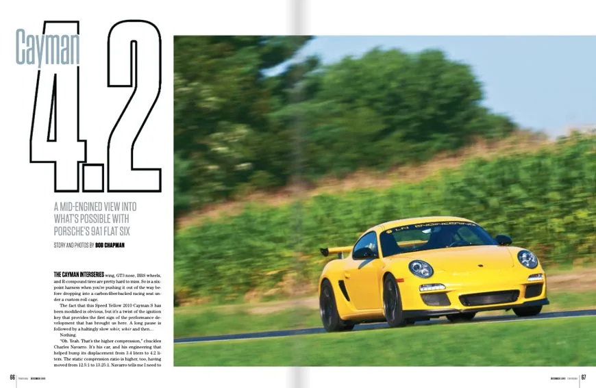 The First to 4.2 Liters - The Cayman X Project