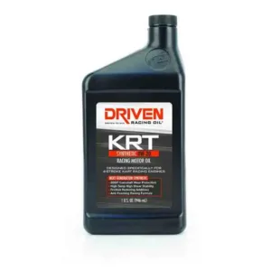 Driven KRT Synthetic 0w20 4 Stroke Karting Oil (Case of 12 Quarts) 03406