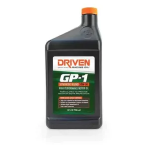 Driven GP-1 Semi-Synthetic 20w50 Motor Oil (Case of 12 Quarts) 19506