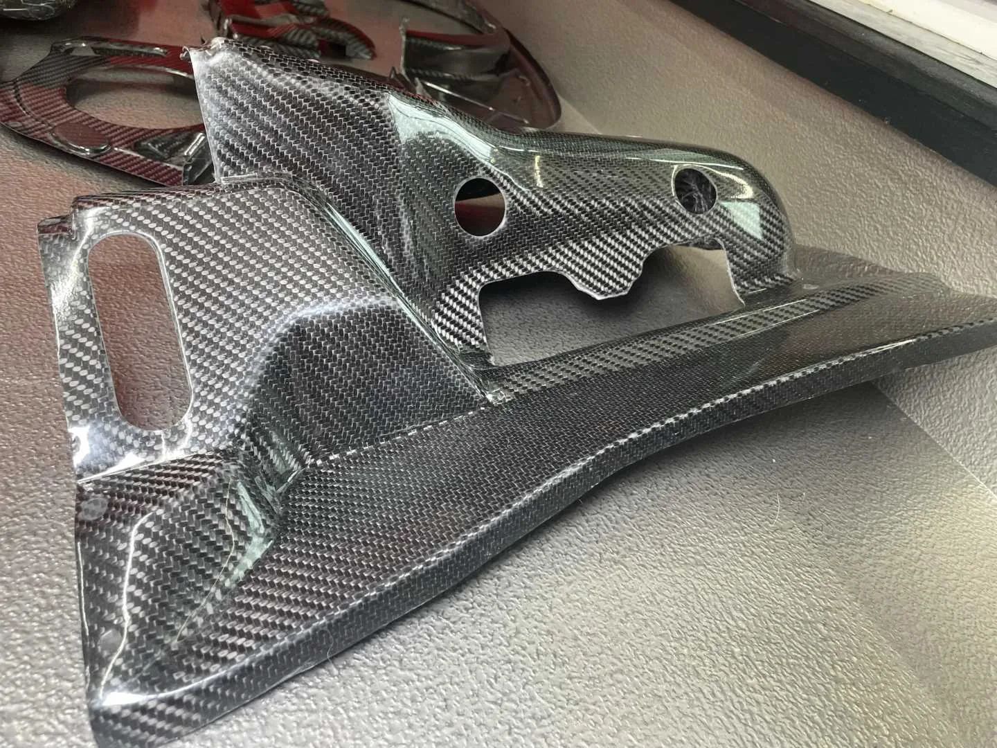 Raby's Aircooled Technology Porsche 914 2.0L Carbon Fiber Engine Tin Set - Image 2