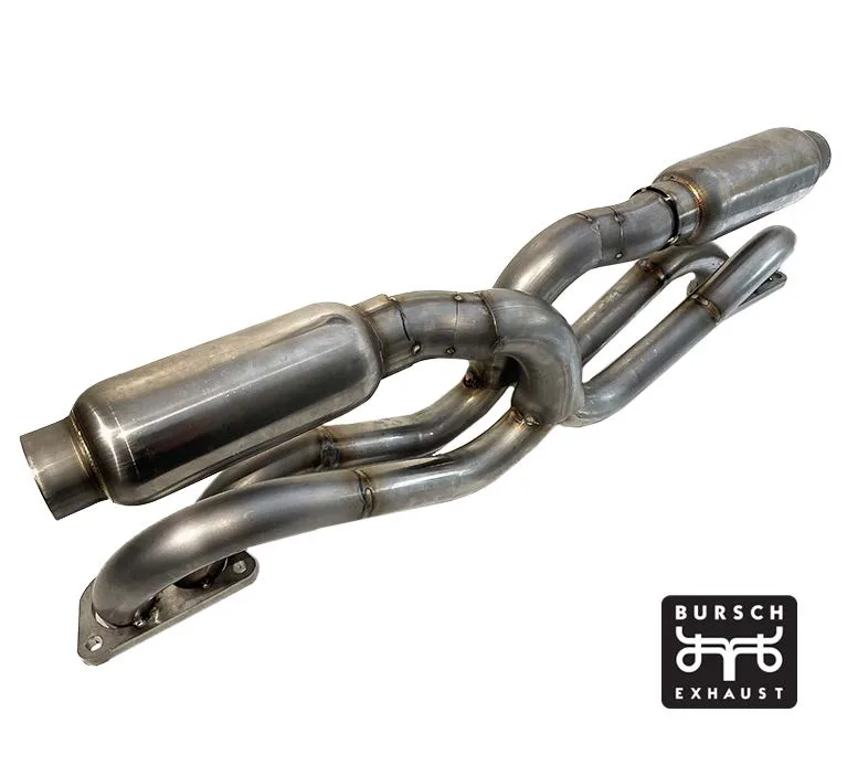 Bursch BX.1404.SS Porsche 914 Stainless Steel Super Sport Exhaust System