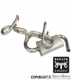 Bursch BX.5603.SS Porsche 356B 356C 60-65 Muffler