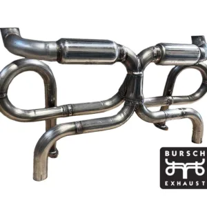 Bursch BX.7922.SS Porsche 356B 356C Stainless Steel Super Sport Exhaust System