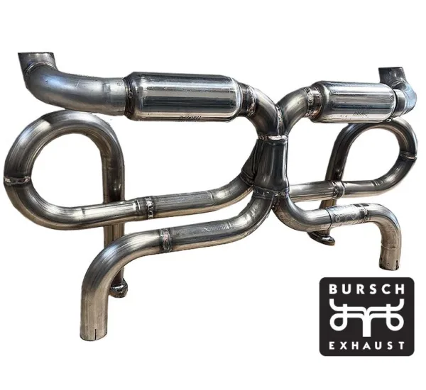 Bursch BX 7922 SS Porsche 356B 356C Stainless Steel Super Sport Exhaust bursch-bx-7922-ss-porsche-356b-356c-stainless-steel-super-sport-exhaust
