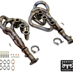 Bursch BX.9158.SS Porsche 911 Stainless Steel 1-5/8" Header Set