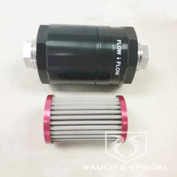Oil Filter Ras R&S Transmission Oil Filter, Billet, Washable - LN Engineering