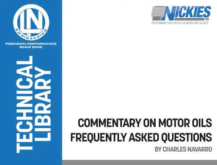 FREE DOWNLOAD: Motor Oil - Commentary and FAQ