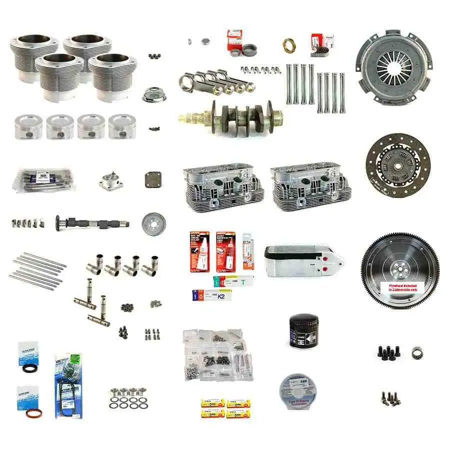 Camper Special PLUS Engine Kit (96mm cylinders, 210 / 215 / 228mm flywheel, oval or square ports) - Image 3