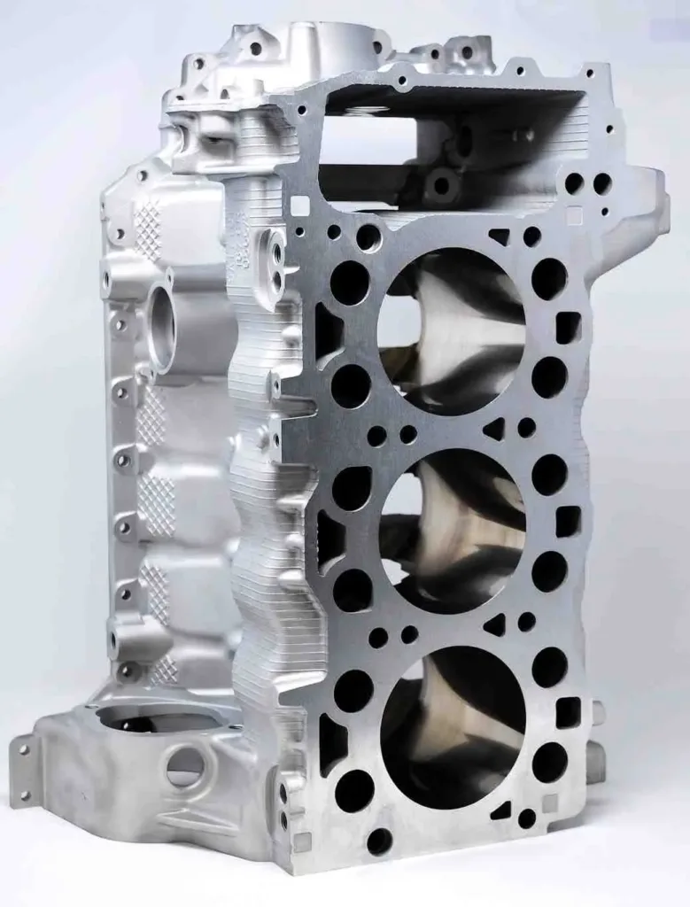 Nickies Lite Reconditioned Porsche MA1 (9A1) Engine Block with Nikasil plated cylinder bores and resurfaced deck.