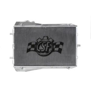 CSF 7056 Racing Radiator for Porsche 911 Turbo (996 & 997), GT2 (996 & 997), GT3 (996). Left Side.
