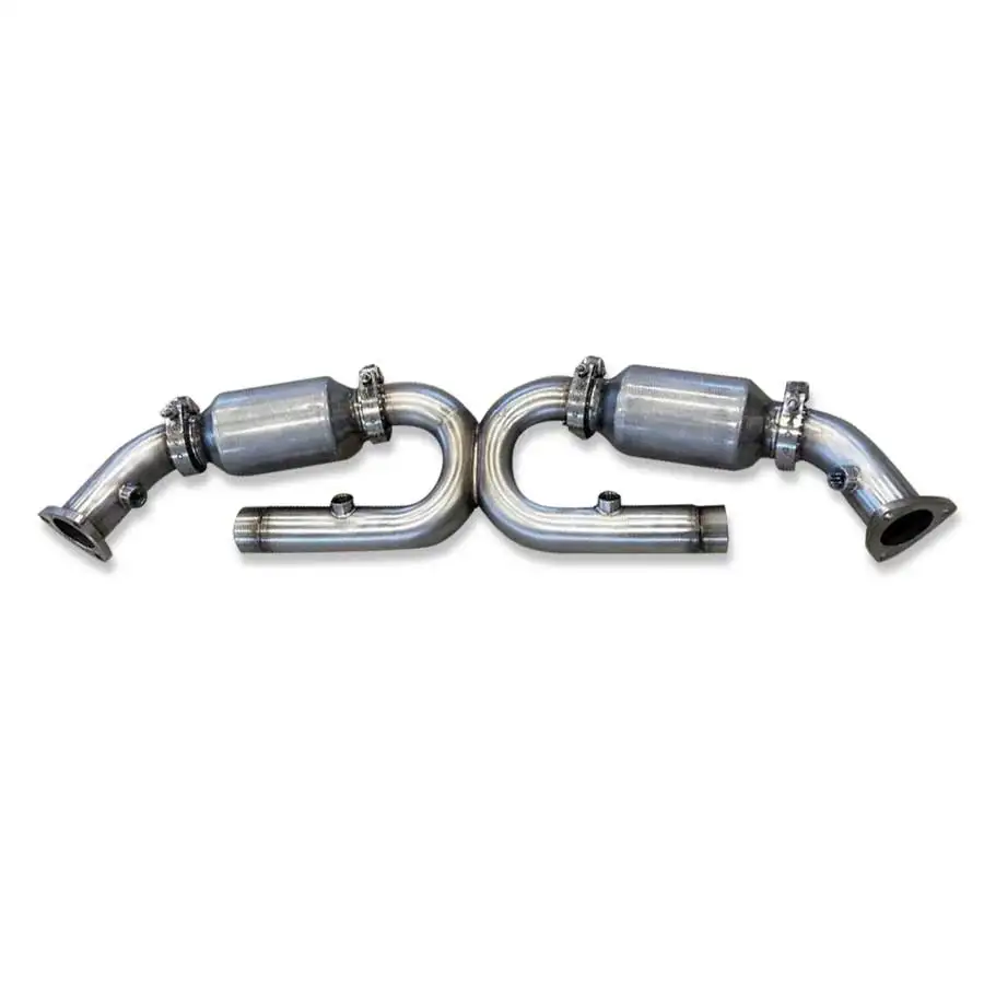 Flat 6 Innovations Porsche 996/997 Stainless Steel X-Pipes w