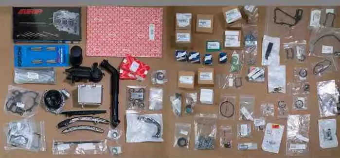 Porsche Boxster, Cayman, and 911 996 997 M96/M97 engine rebuild kit