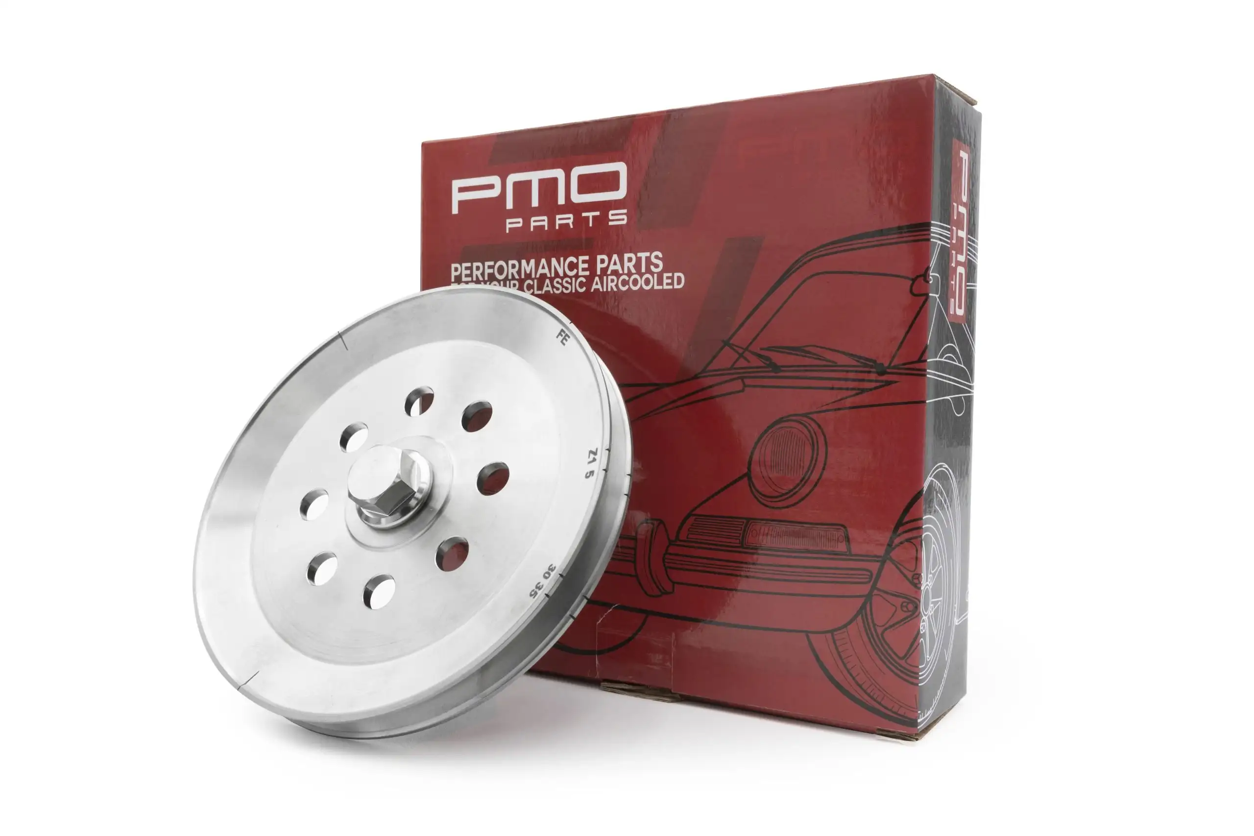 PMO PM-O331-0 116mm Titanium Crankshaft Pulley for 1965-77 Porsche