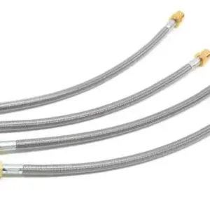 DOT Approved Stainless Brake Lines for 981 718 Porsche Boxster Cayman and 991 991.2 911 Models