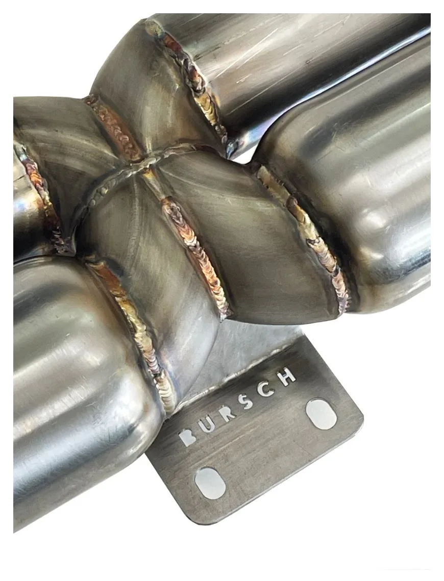 Bursch BX.9165.SS 911 Super Sport Lightweight Muffler 1965-1977 - Image 2
