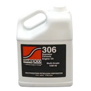 Swepco 306 Supreme Formula Diesel Engine Oil 15W40 (1) Gallon