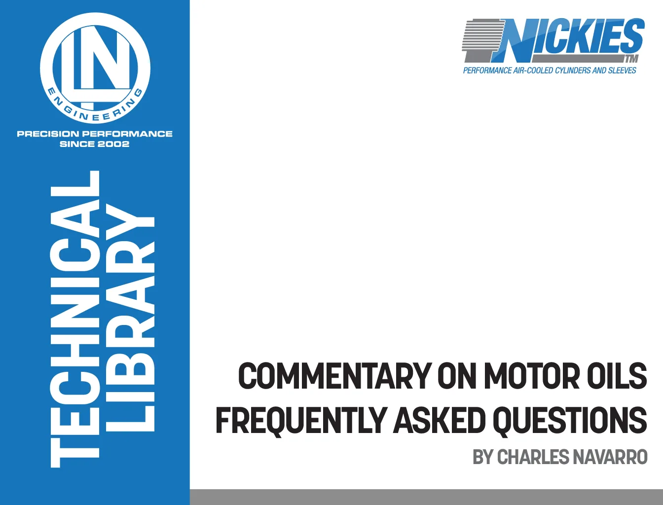 Motor Oil - Commentary and FAQ (LIB-0012)