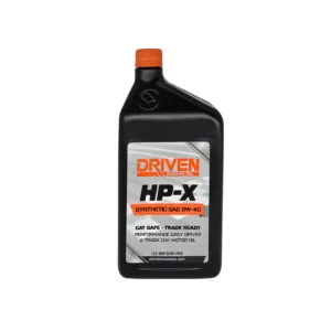 Driven HP-X 0w40 Oil Bottle Front