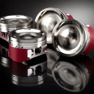 Wossner K9476 Piston Kit for Porsche 944 / 945 2.5L 8V / Engine Code M44 '88-89 10.6:1 CR+