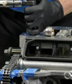 Defintion of a rebuilt porsche engine