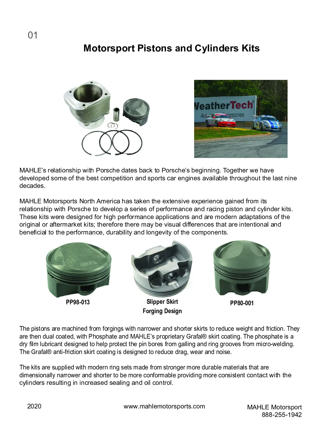 Mahle Motorsports 2020 Porsche Catalog (LIB-0037)