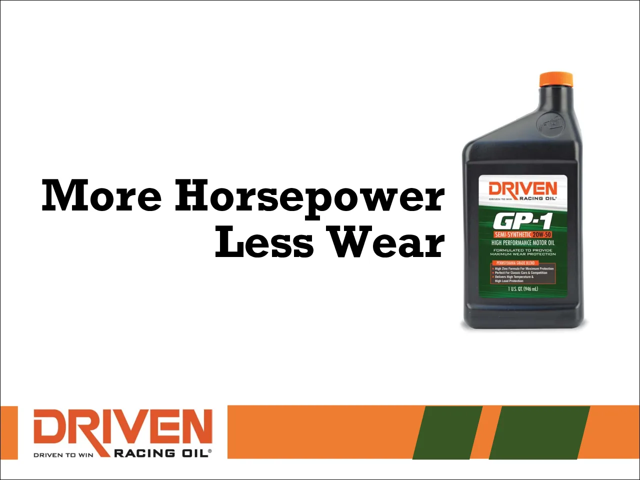 More Horsepower - Less Wear Driven GP-1 Product Presentation (LIB-0023)