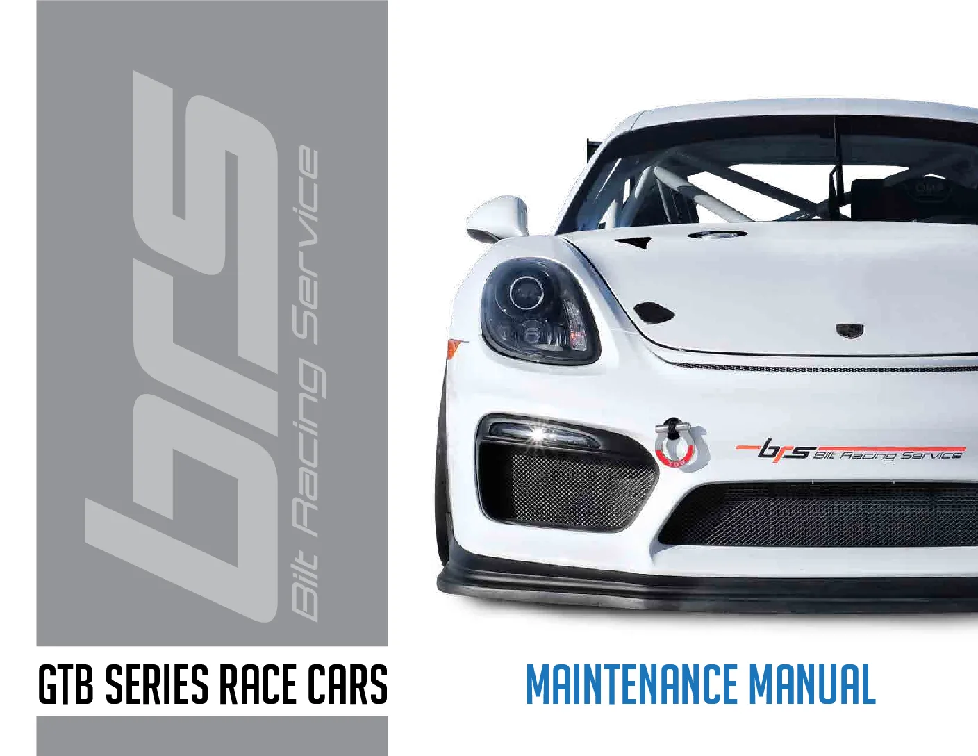 Bilt Racing Service GTB Race Car Maintenance Manual (LIB-0032)