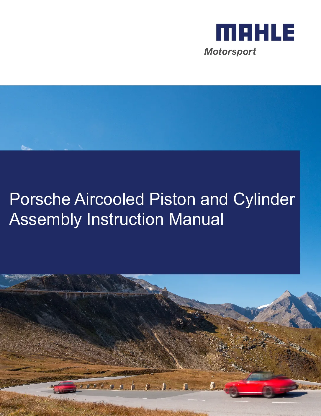Mahle Motorsport Porsche Aircooled Piston and Cylinder Assembly Instruction Manual (LIB-0051)